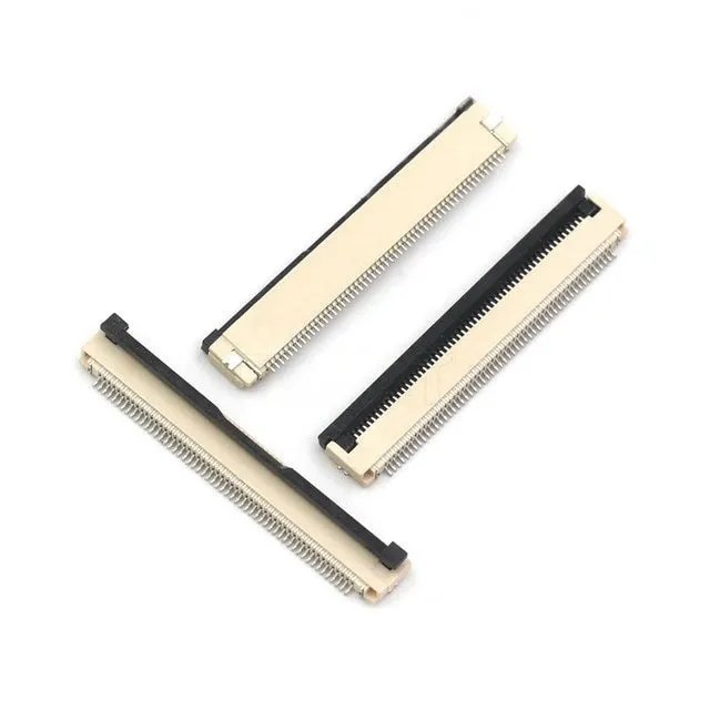 0.5mm FPC FFC SMT Bottom Contacts Flip Clamshell Connector