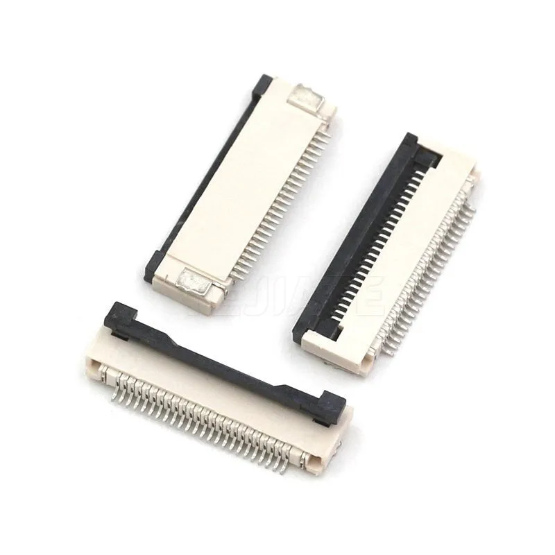 0.5mm FPC FFC SMT Bottom Contacts Flip Clamshell Connector