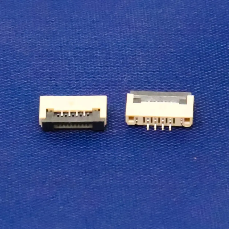 0.5mm FPC FFC SMT Bottom Contacts Flip Clamshell Connector