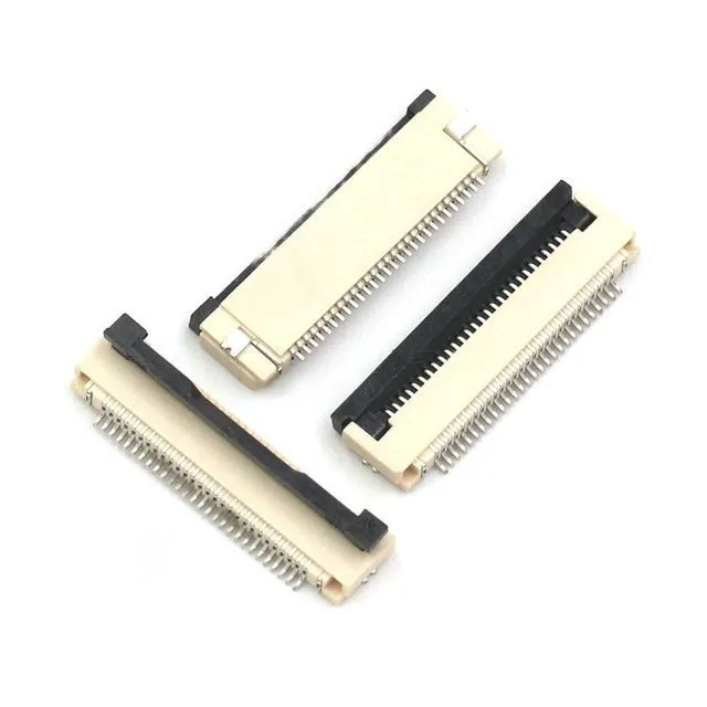 0.5mm FPC FFC SMT Bottom Contacts Flip Clamshell Connector