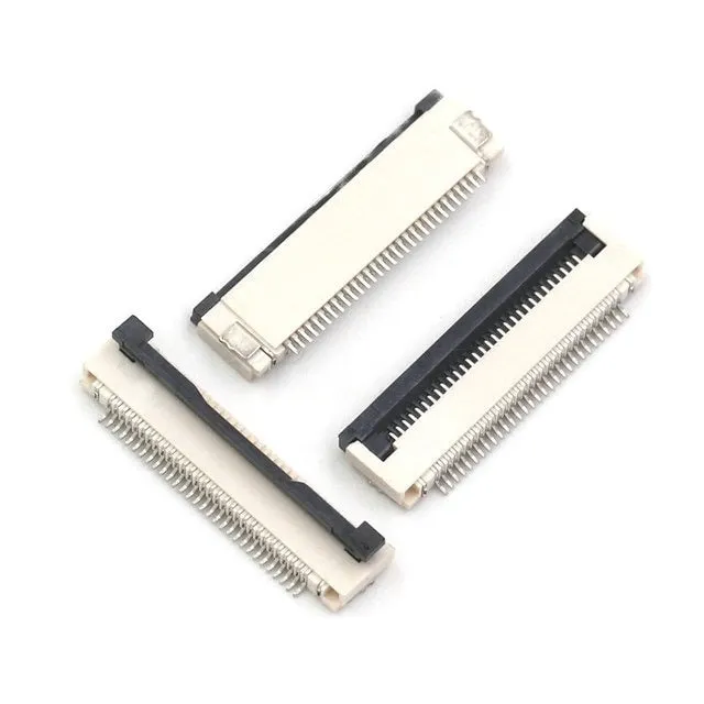 0.5mm FPC FFC SMT Bottom Contacts Flip Clamshell Connector