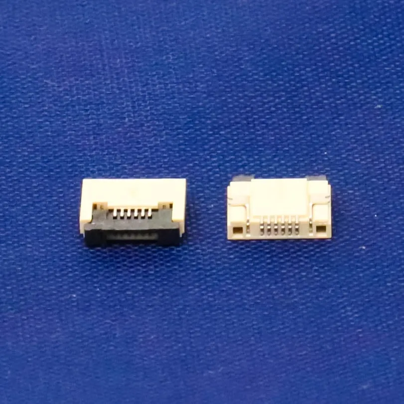 0.5mm FPC FFC SMT Bottom Contacts Flip Clamshell Connector