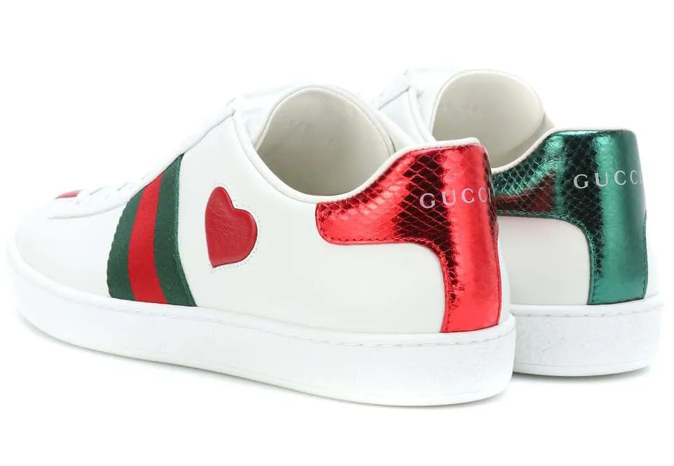 Ace leather sneakers Heart