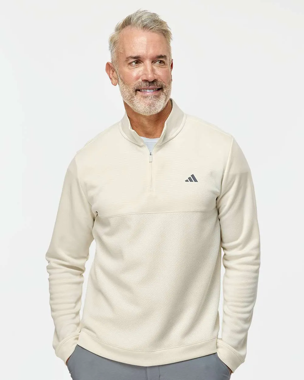 Adidas A2001 Ultimate365 Textured Quarter-Zip Pullover