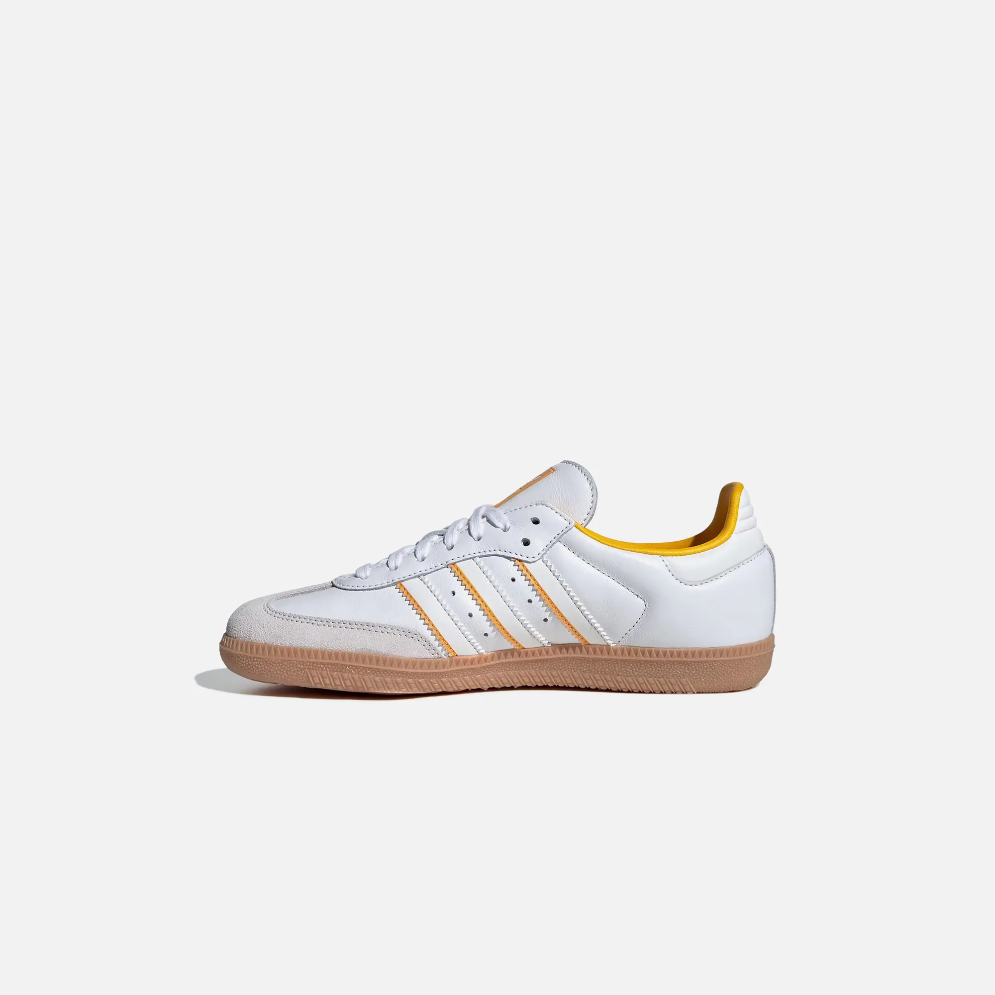 adidas GS Samba OG - White / Crystal White / Crew Yellow