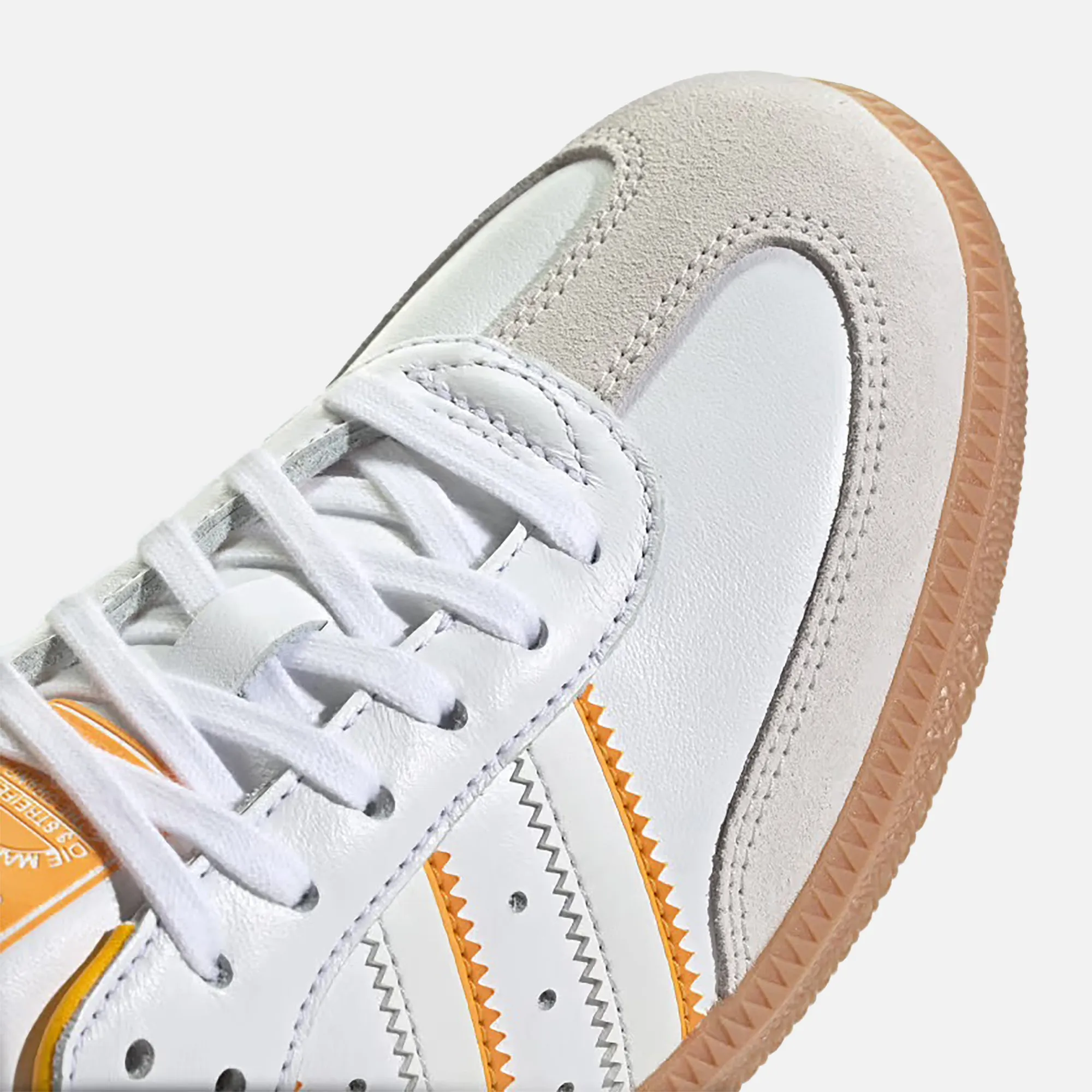 adidas GS Samba OG - White / Crystal White / Crew Yellow