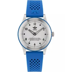 Adidas Originals Blue Silicone Strap Unisex Watch AOSY23032