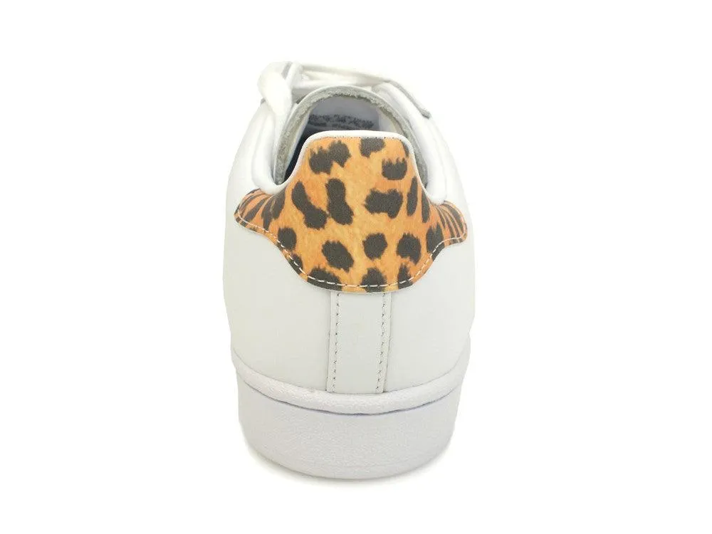 ADIDAS Superstar White Leopard CQ2514