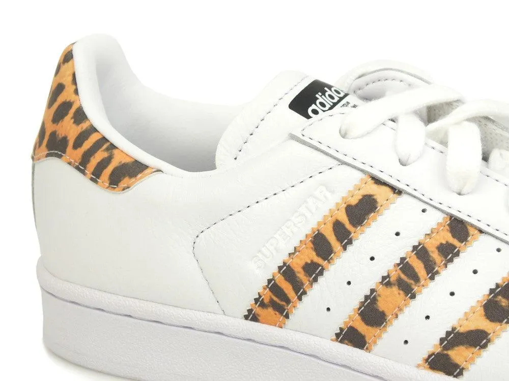 ADIDAS Superstar White Leopard CQ2514