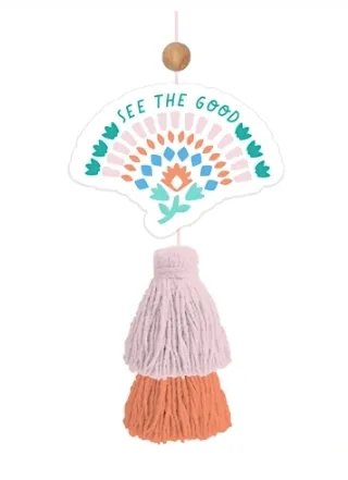 Air Freshener With Hanging Tassel