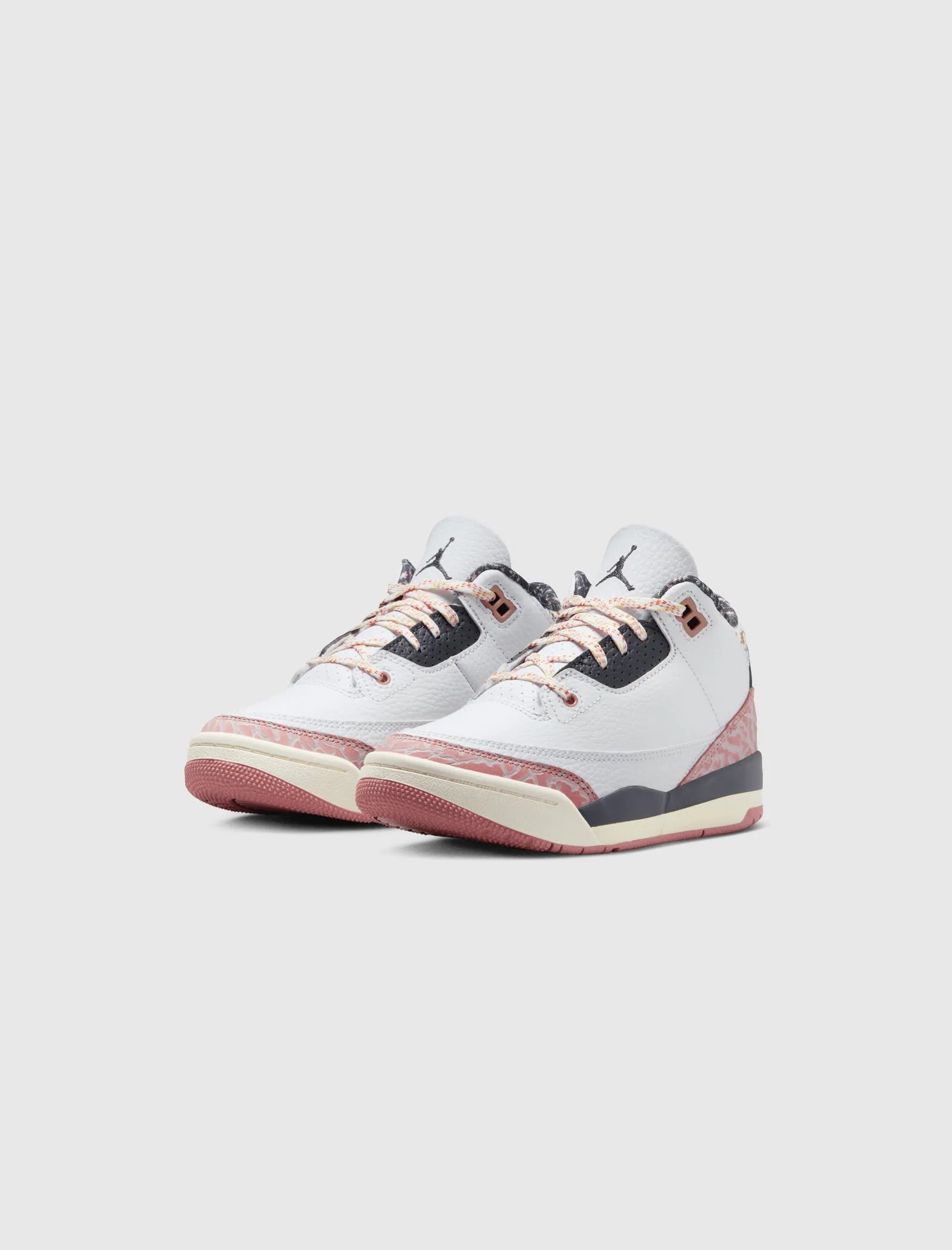 AIR JORDAN 3 RETRO LOW "RED STARDUST" PS