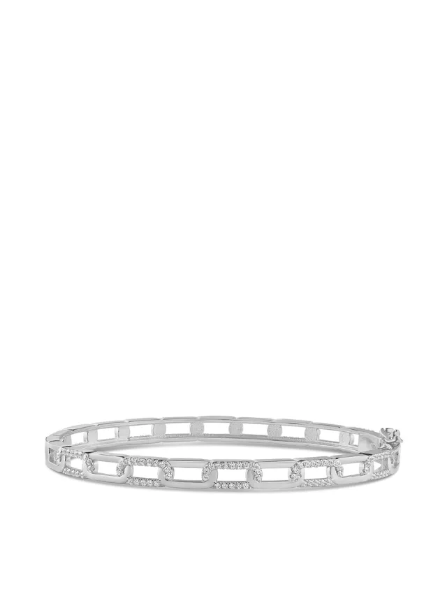 Alternating Pave Link Bracelet