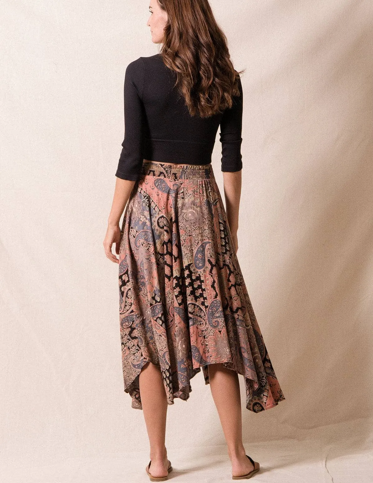 Arianna Hanky Hem Skirt