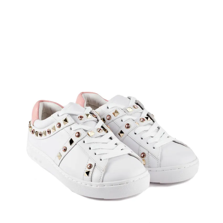 ASH SNEAKERS PLAY 119541-003 BIANCO-ROSA