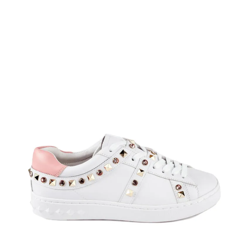 ASH SNEAKERS PLAY 119541-003 BIANCO-ROSA