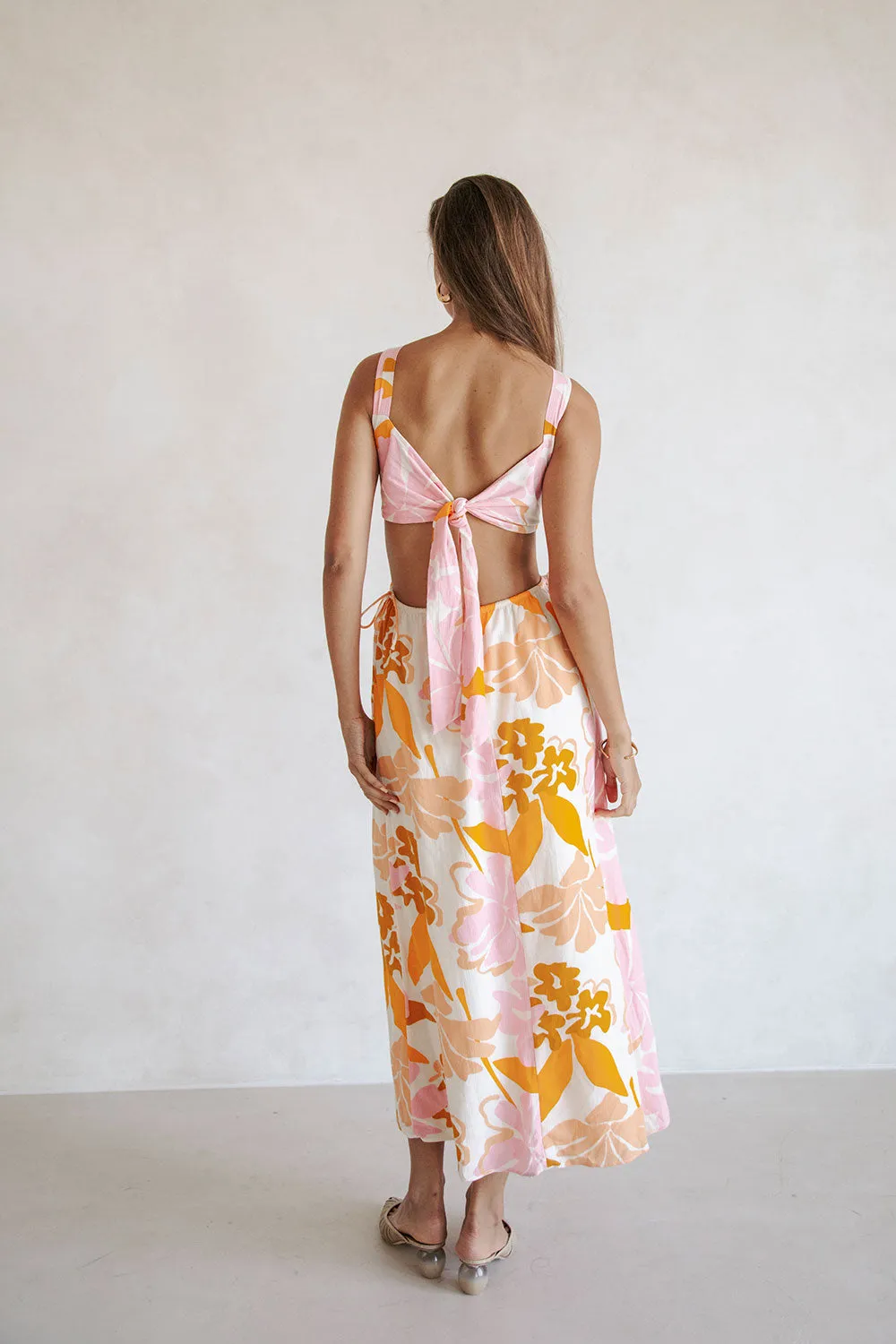 Astley Dress - Hibiscus