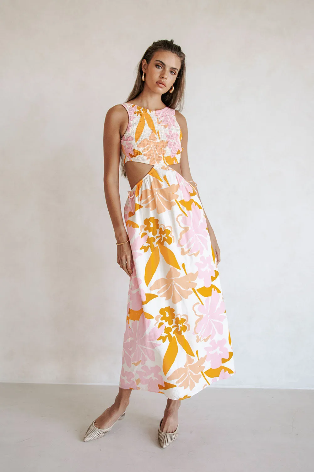 Astley Dress - Hibiscus