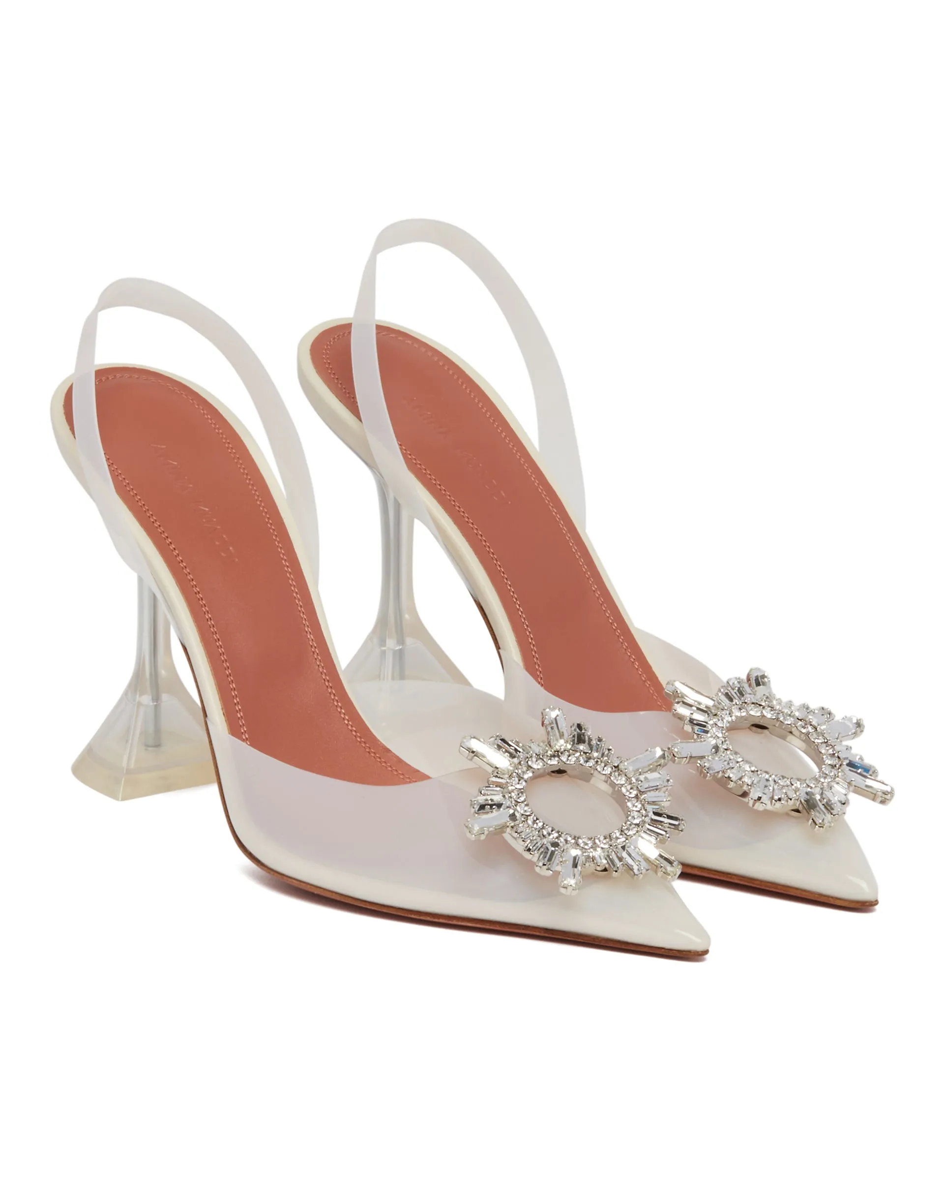 Begum Transparent Pumps