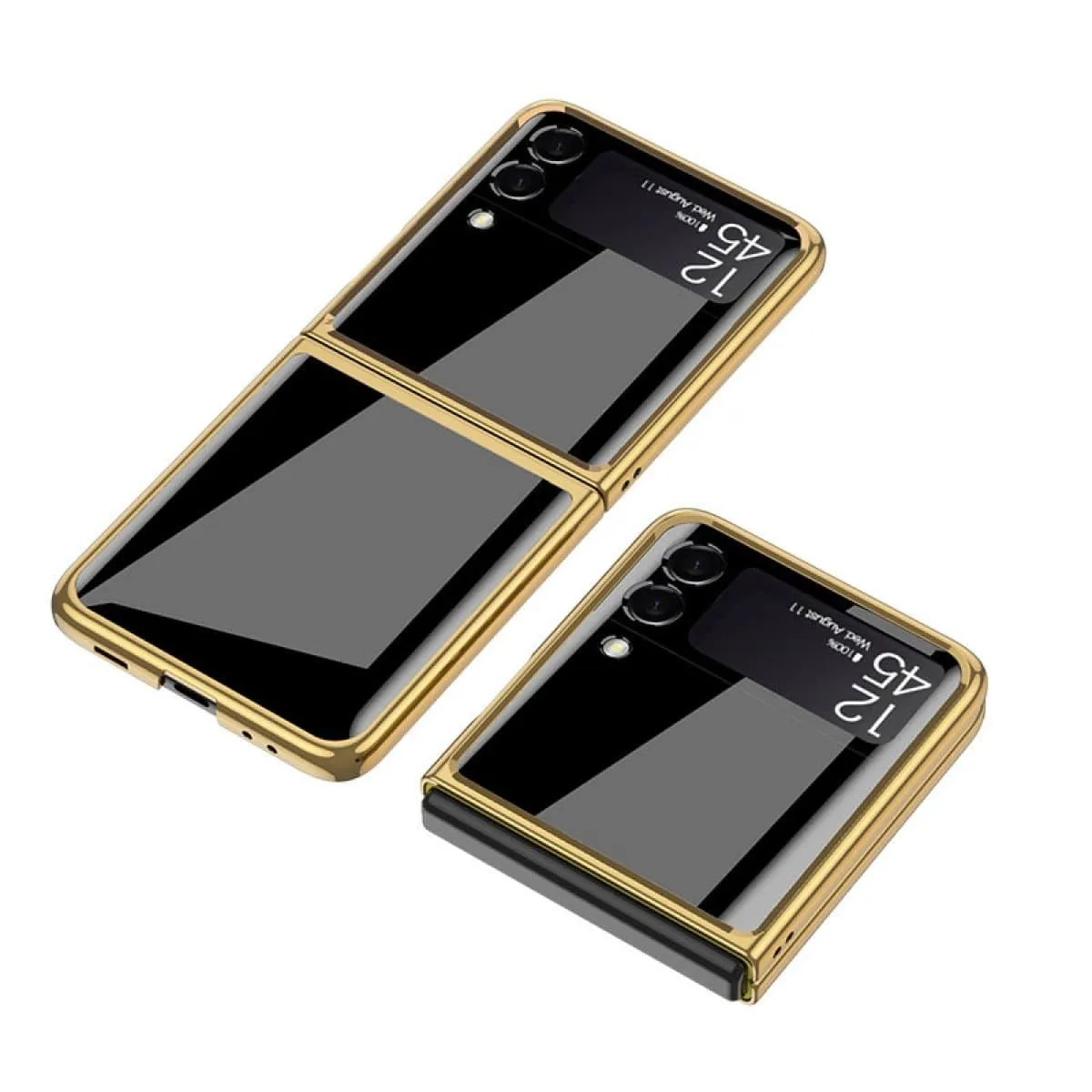 Black Marble Series Case - Samsung Galaxy Z Flip3 and Flip3 5G