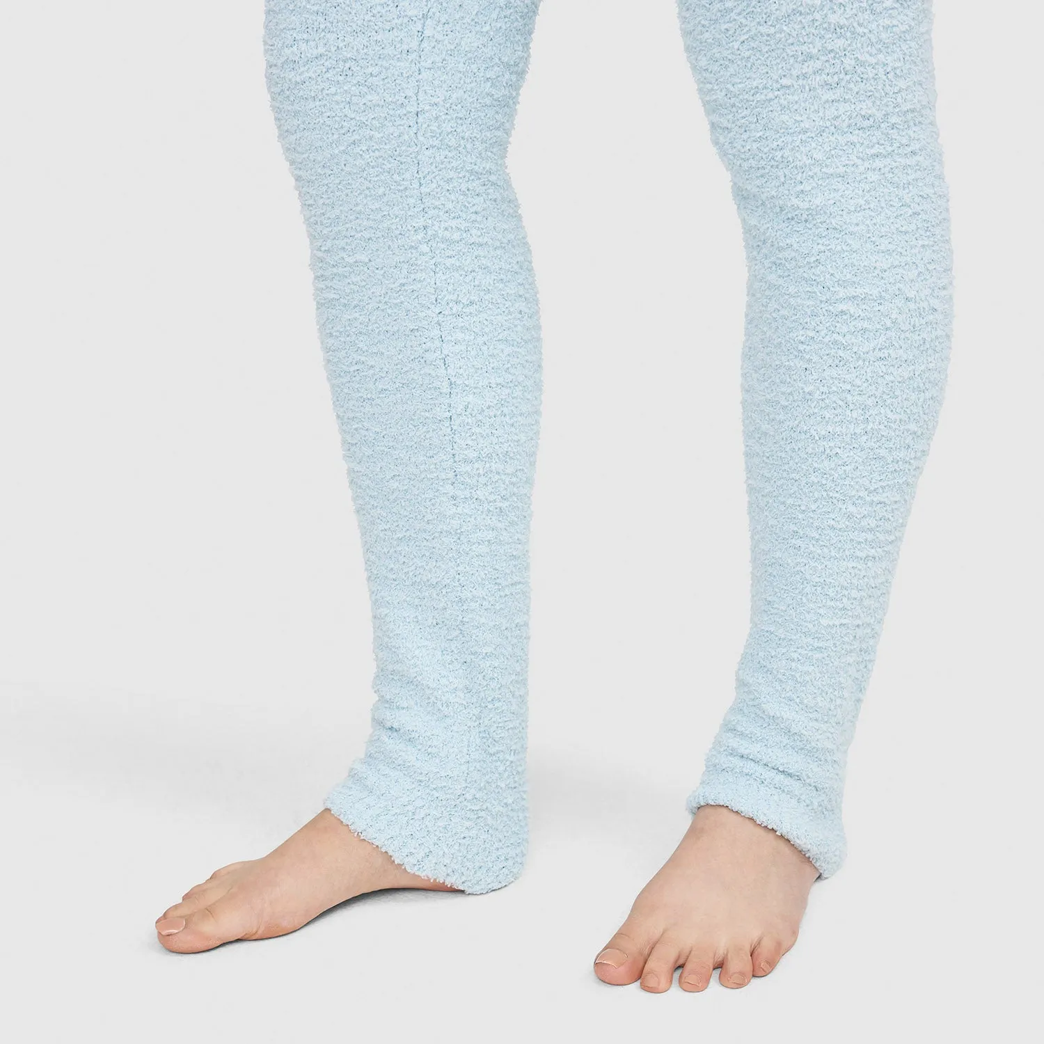 Blue Boucle Leggings