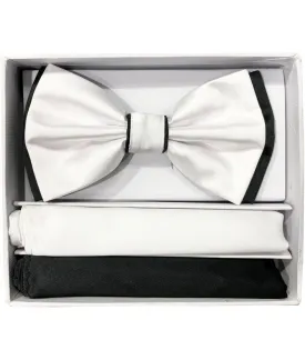 Brand Q Two Tones bow Tie Set