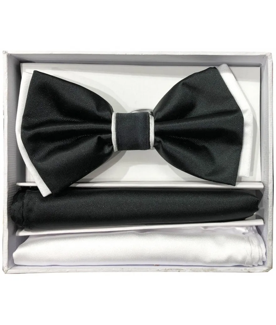 Brand Q Two Tones bow Tie Set