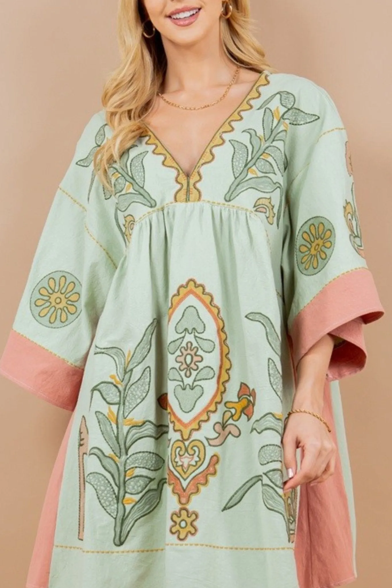 Call It Art Dress in Mint