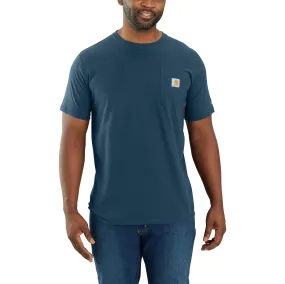 Carhartt Men's Force® Relaxed Fit Midweight Short Sleeve Pocket Tee_Light Huron Heather