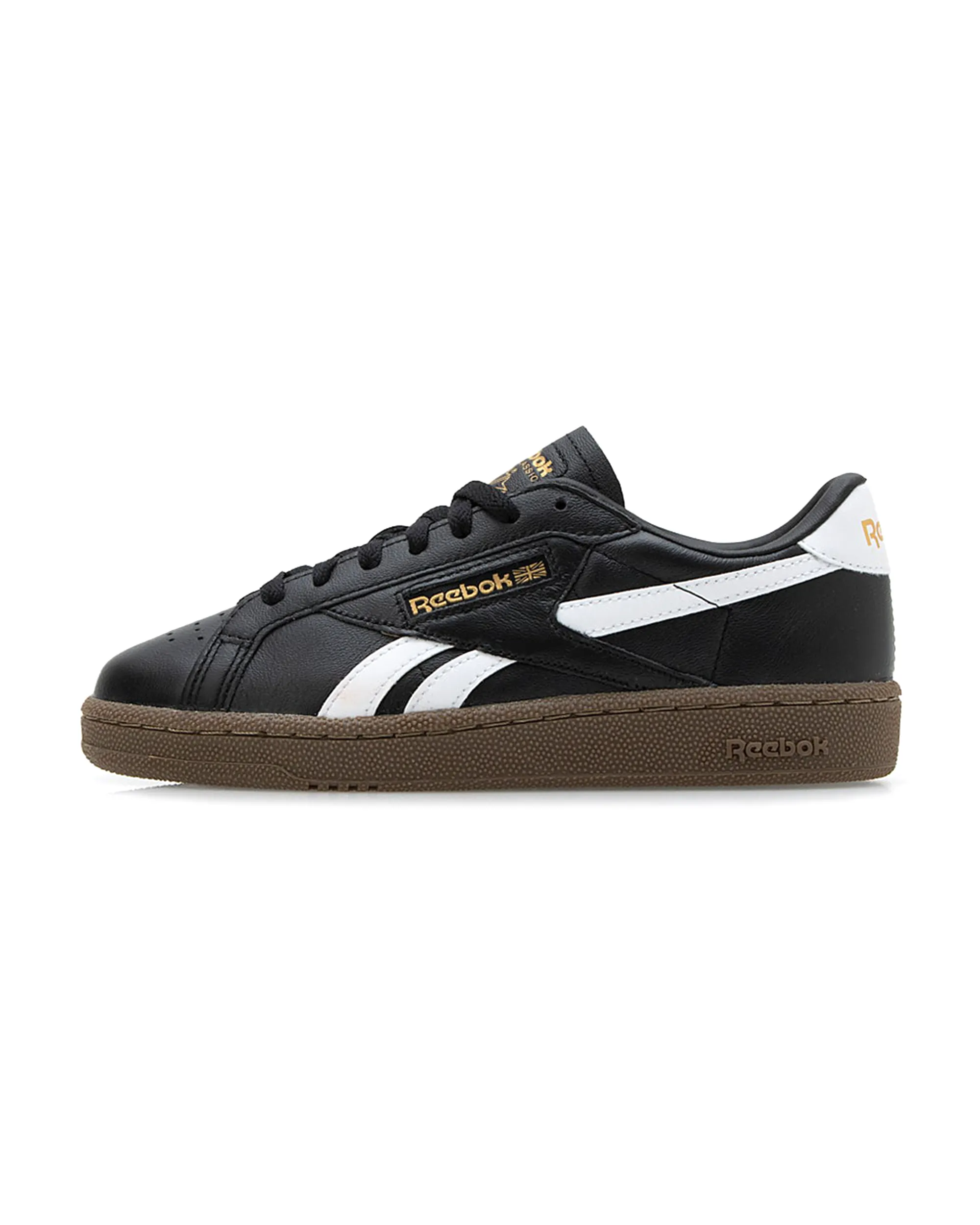 Club C Grounds Uk - Black / White / Gum