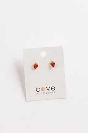 Cove Strawberry Earrings