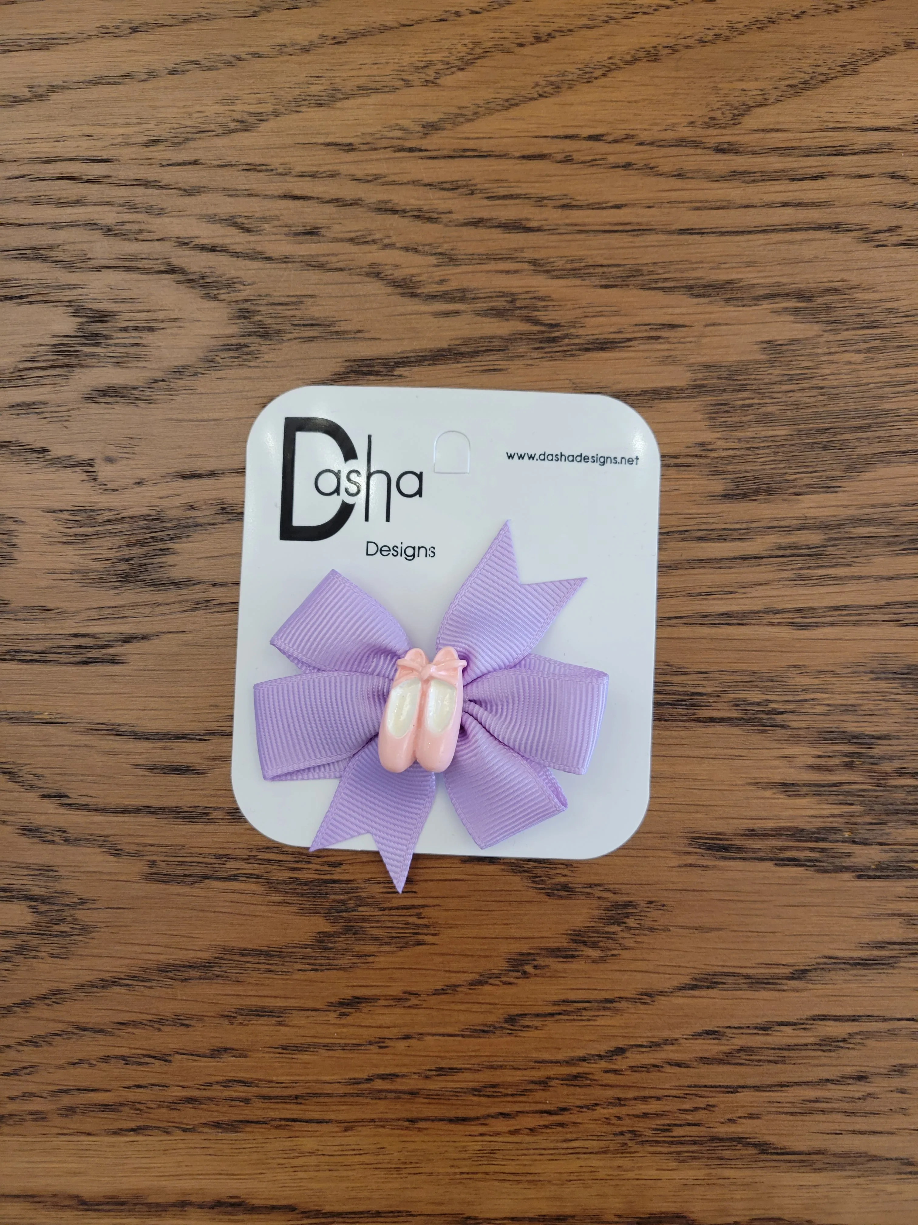 Dasha Designs Pinwheel Bow with Shoes