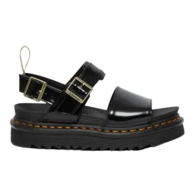 Dr.Martens Vegan Sandals - Voss - Black Hi Shine