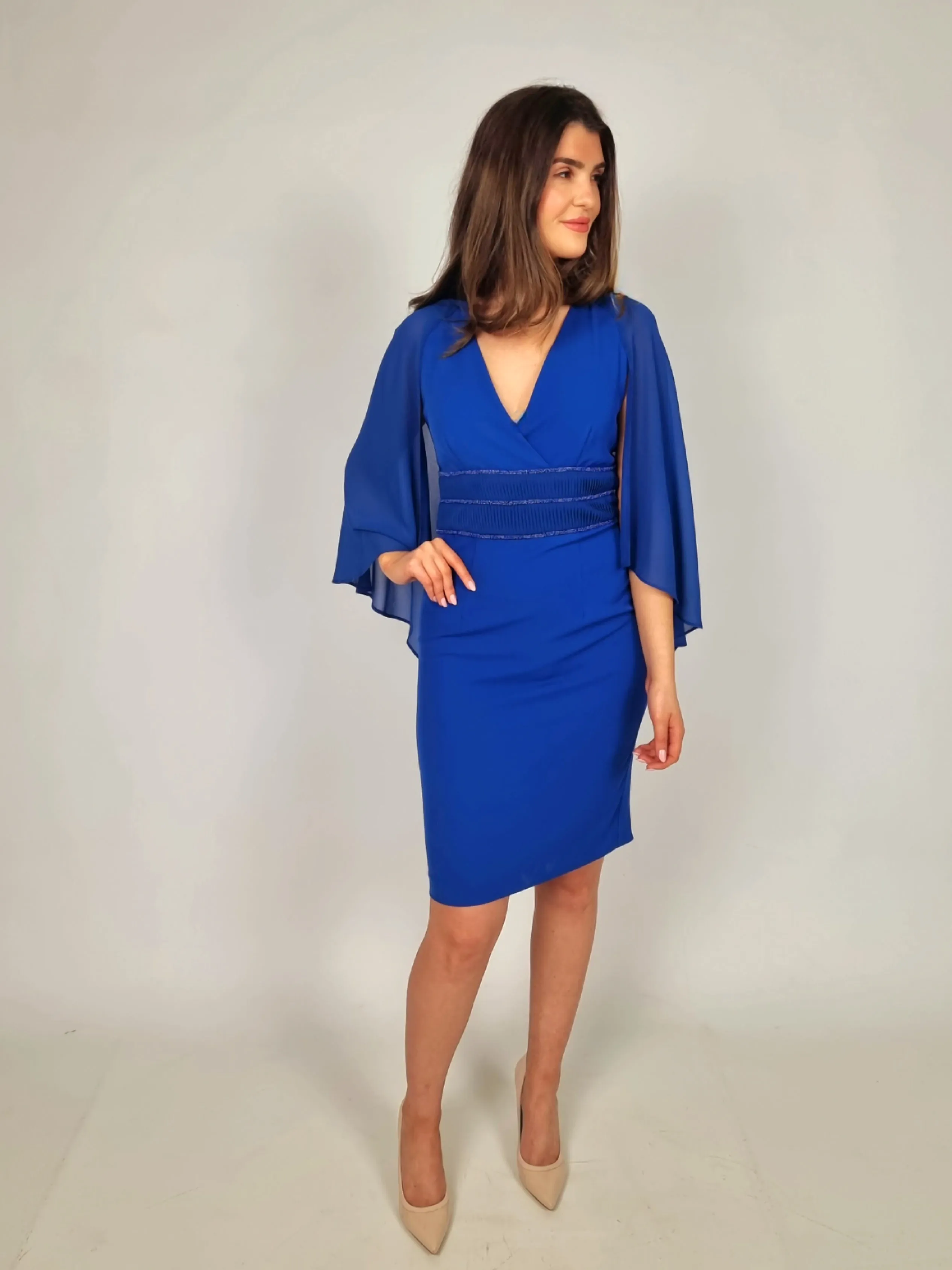 EDAS Galano Midnight Blue Perline Dress