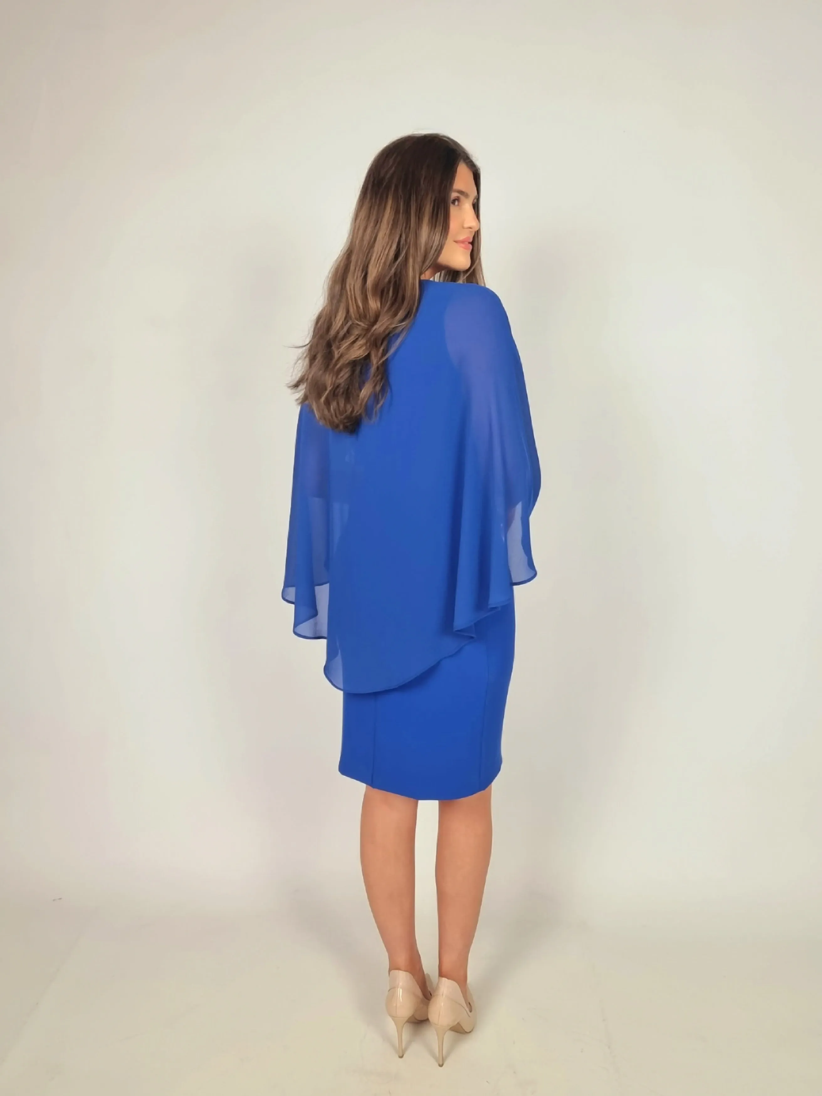 EDAS Galano Midnight Blue Perline Dress