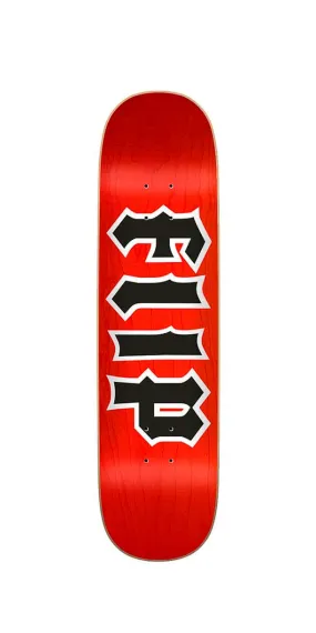 Flip Skateboards Team Cancelled Red Stain 8.0"x31.39" Flip Deck Skateboard Deck  - Tabla