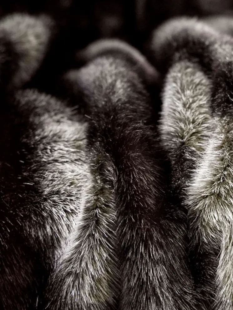 Fur Throw (Grey)