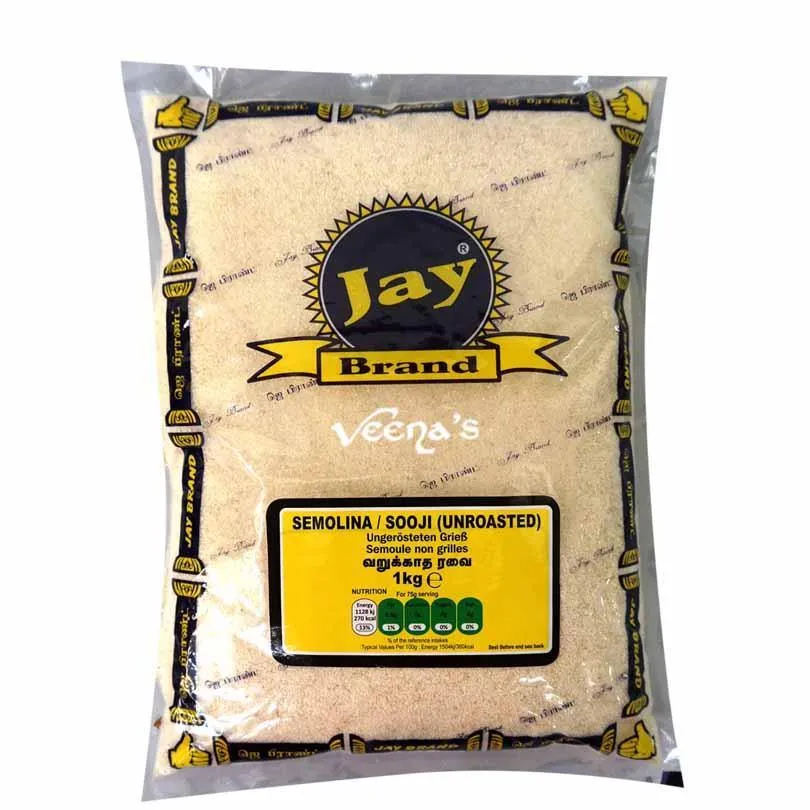 Jay Brand Unroasted Sooji 1kg