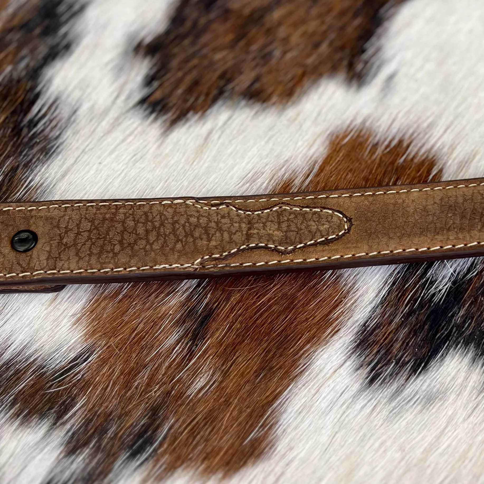 KIDS Longhorn Leather Belt