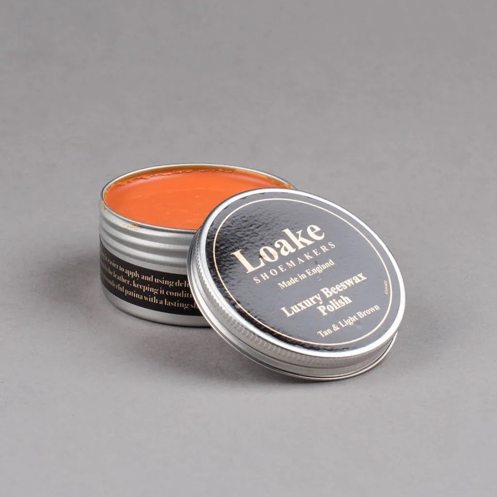 LOAKE Beeswax Polish - Tan & Light Brown