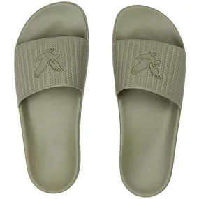 Lyle And Scott Thomson Pool Sliders - Vetiver Olive