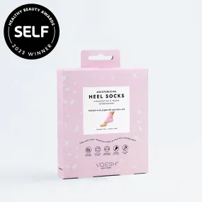 Moisturizing Heel Socks-Pink