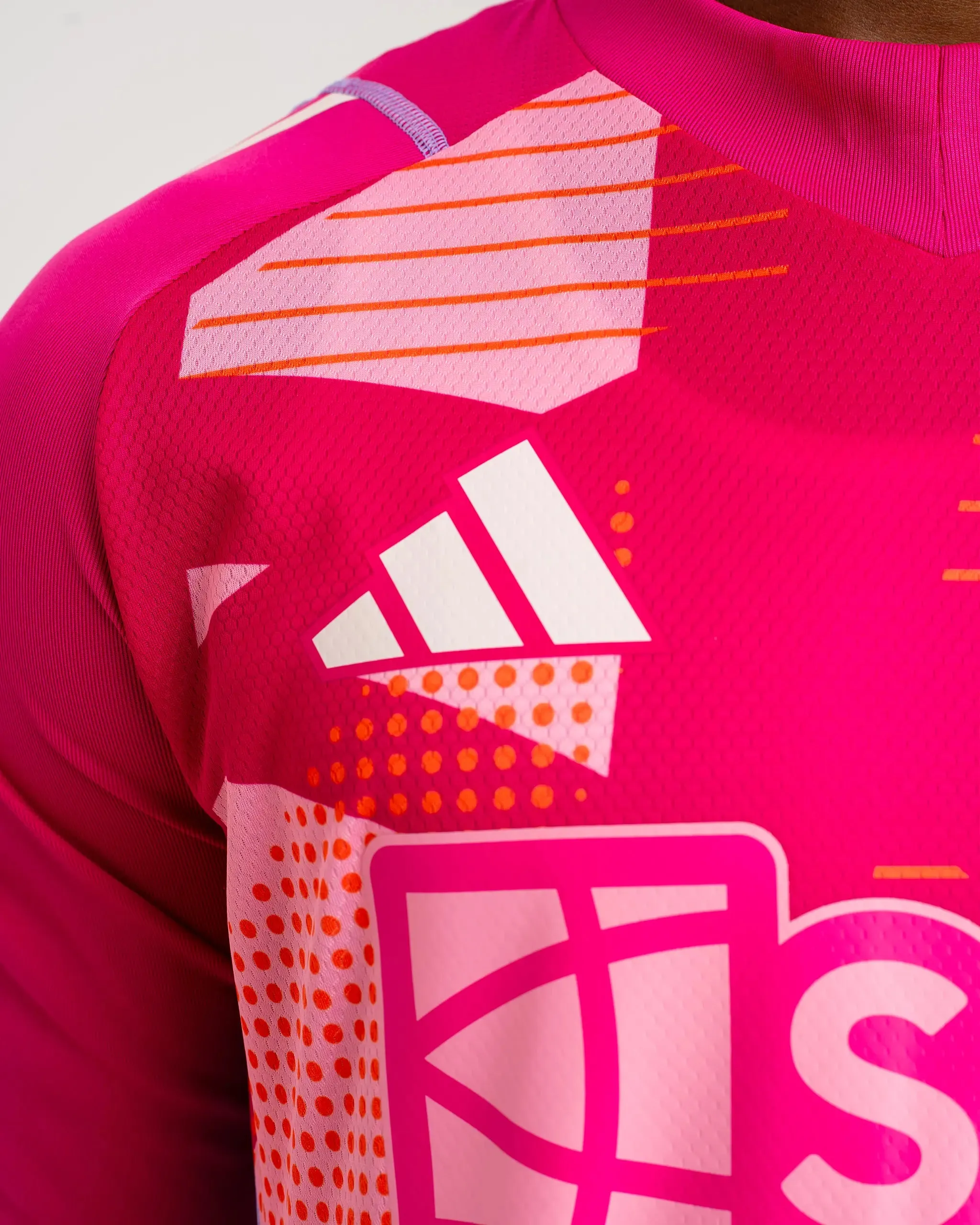 Newcastle United adidas Pink 24/25 Goalkeeper Long Sleeve Shirt