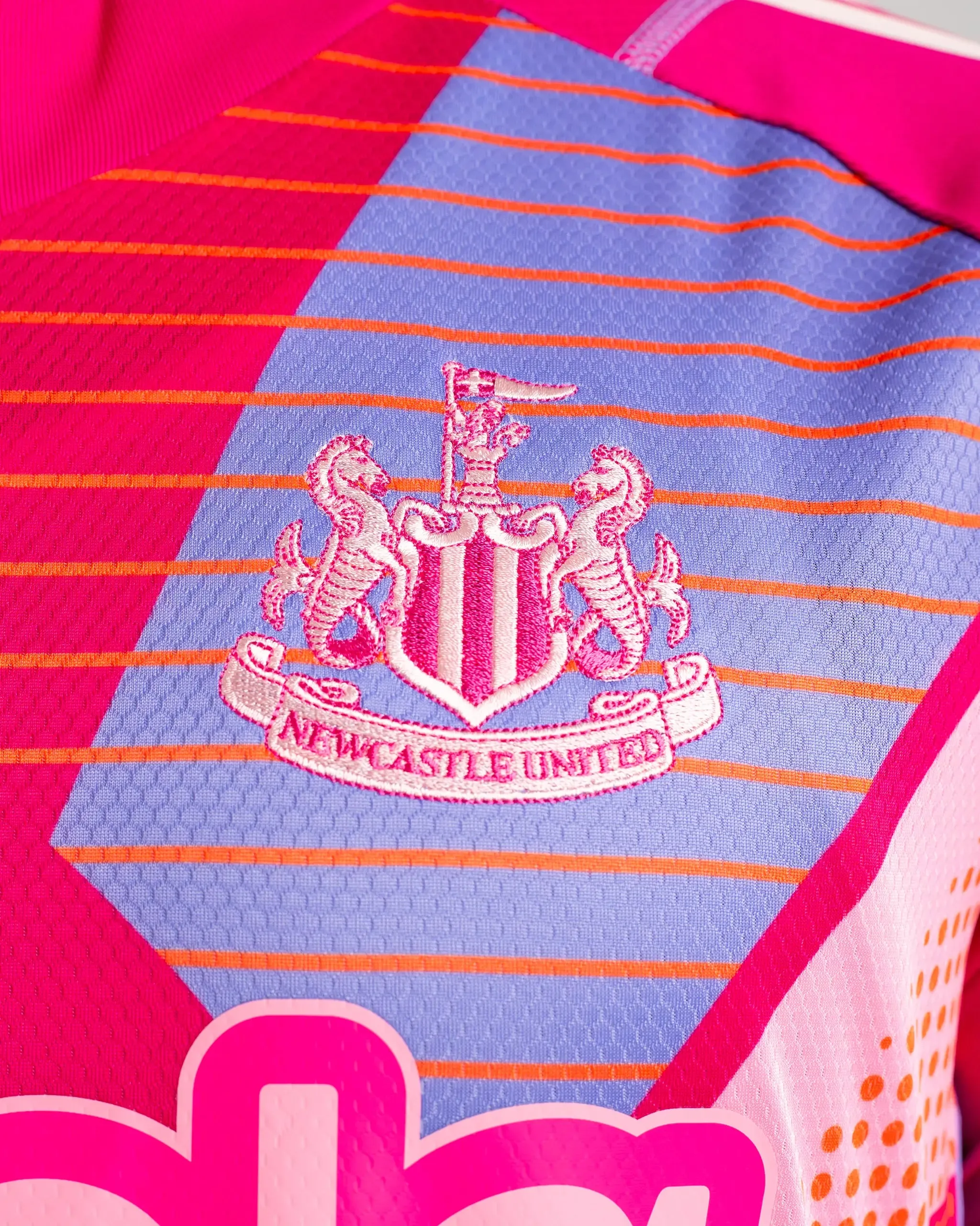 Newcastle United adidas Pink 24/25 Goalkeeper Long Sleeve Shirt