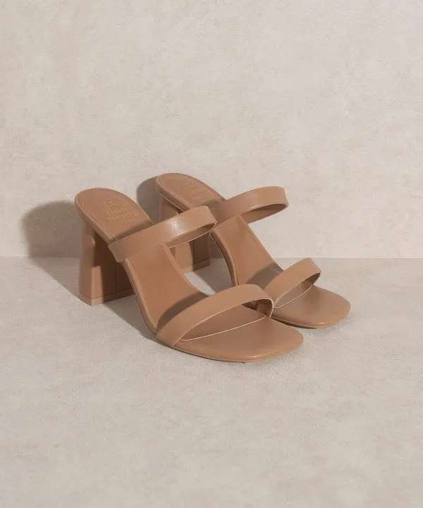 Oasis Society Khloe | Modern Strappy Heel