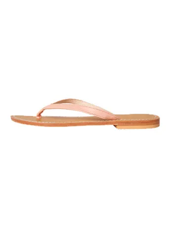 Paige Leather Thong Sandal - Pink