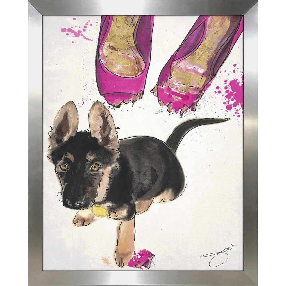 " Shoes" by BY Jodi Framed Print Under Glass