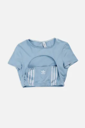 Rework Adidas Cut Out Tee - M