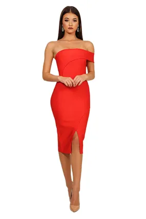 Sabrina Dress in Red (XS - Clearance Sale)