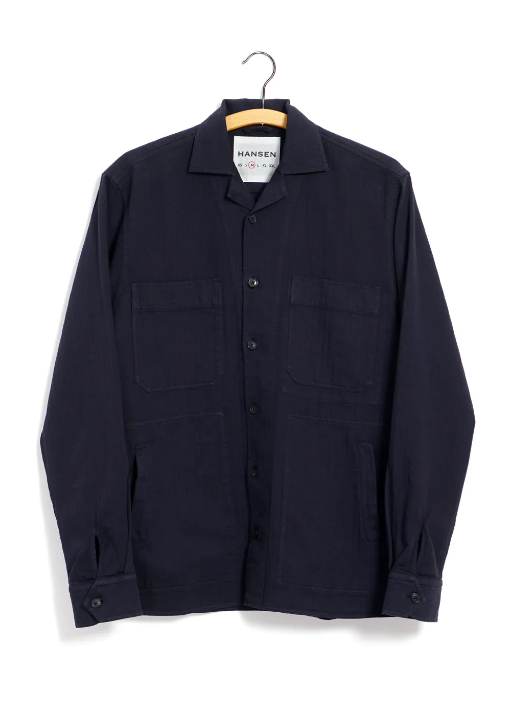 SAMMO | Casual Over Shirt | Navy