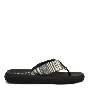 Spotlight Black Aztec Flip Flop